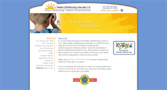 Desktop Screenshot of pediatric-ophth.com