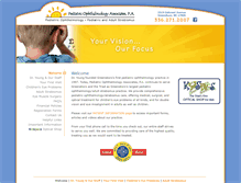Tablet Screenshot of pediatric-ophth.com
